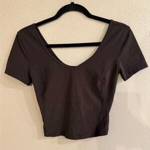 Black lululemon Align Top